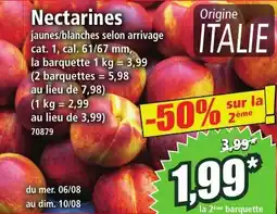 Norma Nectarines offre