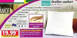 Norma Oreiller confort offre