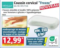 Norma Coussin cervical "Freeze" offre