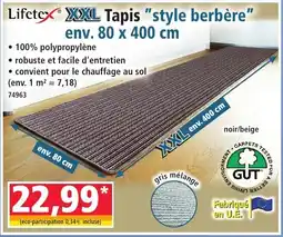 Norma Lifetex XXL Tapis "style berbère" offre