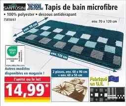 Norma XXL Tapis de bain microfibre offre