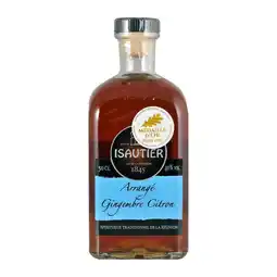 E.Leclerc Isautier Arrangé Gingembre Citron - 50 cl offre
