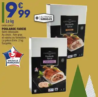 Poularde farcie