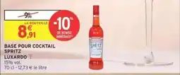 Intermarché BASE POUR COCKTAIL SPRITZ LUXARDO offre