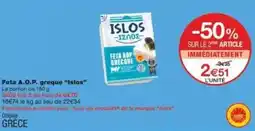 Monoprix Feta a.o.p. greque islos offre