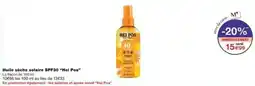 Monoprix Huile sèche solaire spf30 hei poa offre