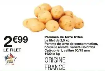 Monoprix Pommes de terre frites offre