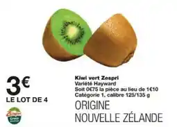 Monoprix Kiwi vert zespri offre