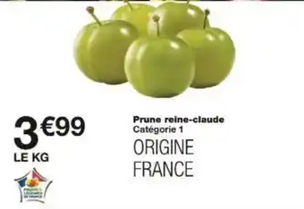 Monoprix Prune reine-claude offre