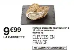 Monoprix Huîtres charente-maritime n° 3 offre
