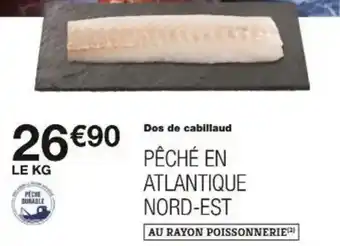Monoprix Dos de cabillaud offre