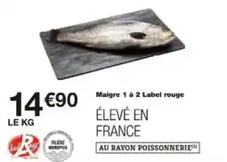 Monoprix Maigre 1 à 2 label rouge offre