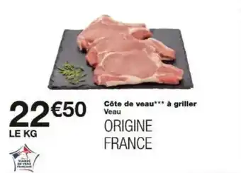 Monoprix Côte de veau à griller offre