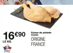 Monoprix Cuisse de pintade offre