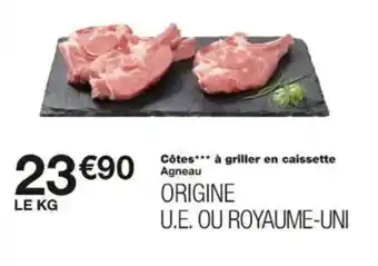 Monoprix Côtes à griller en caissette offre