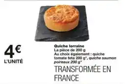 Monoprix Quiche lorraine offre