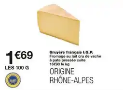 Monoprix Gruyère français i.g.p. offre