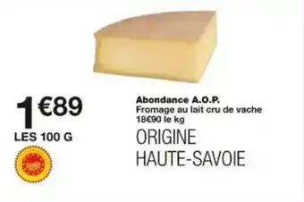 Monoprix Abondance a.o.p. offre