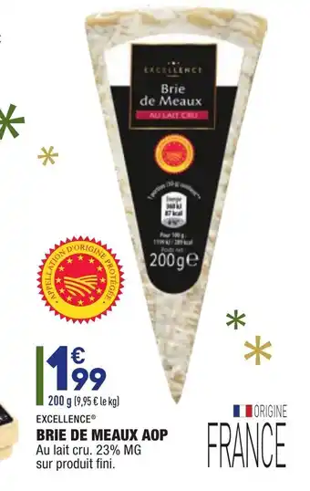 ALDI Brie de meaux AOP offre