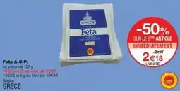 Monoprix Feta a.o.p. offre