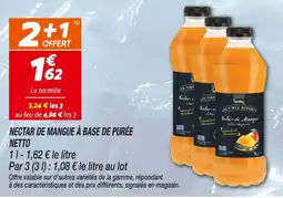 Netto Netto Nectar de mangue à base de purée offre