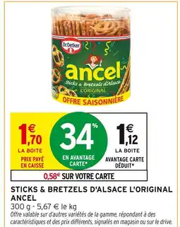 Intermarché Dr.Oetker Sticks & bretzels d'alsace l'original offre