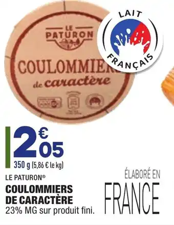 ALDI Coulommiers de caractère offre