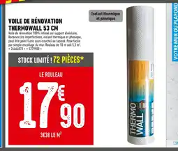 Batkor VOILE DE RÉNOVATION THERMOWALL 53 CM offre