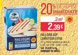 Match Carrefour Extra Halloumi AOP offre