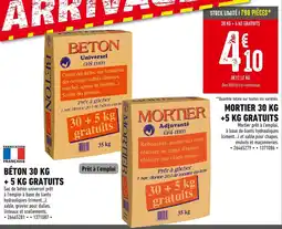 Batkor BÉTON 30 KG + 5 KG GRATUITS offre