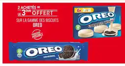 Match Oreo 2 achetés = le 3ème offert sur la gamme des biscuits Oreo offre