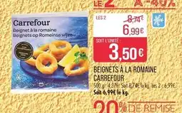 Match CARREFOUR Beignet à la romaine offre
