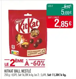 Match NESTLÉ Kitkat ball offre