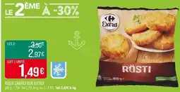 Match CARREFOUR EXTRA Rösti offre