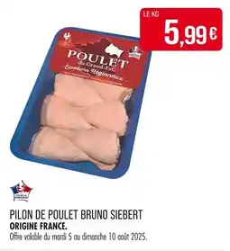 Match BRUNO SIEBERT Pilon de poulet offre