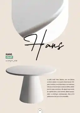 Meubles Crack Hans offre