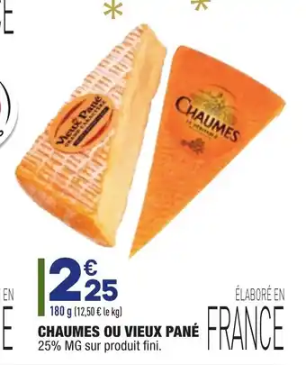 ALDI Chaumes ou vieux pané offre