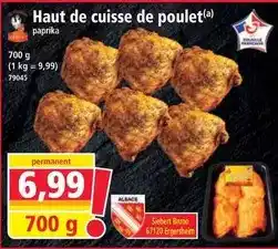 Norma Siebert - haut de cuisse de poulet offre