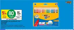 Intermarché BIC KIDS 36 feutres de coloriage Kid Couleur offre