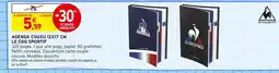 Intermarché Le Coq Sportif Agenda cousu 12x17 cm offre