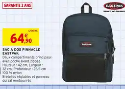 Intermarché EASTPAK Sac à dos Pinnacle offre