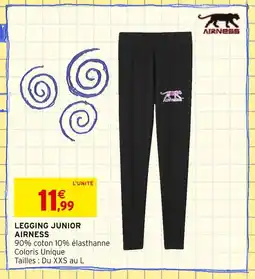 Intermarché AIRNESS Legging Junior offre