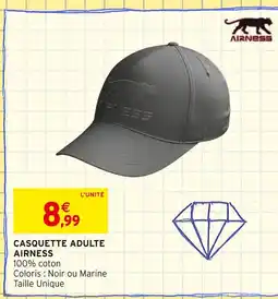 Intermarché Airness Casquette adulte offre