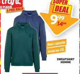 Trafic Sweatshirt homme offre