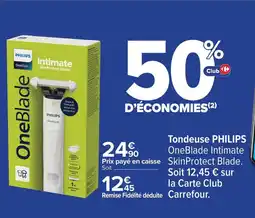 Carrefour Drive PHILIPS Tondeuse offre