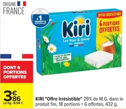 Carrefour Drive KIRI "Offre Irrésistible" 2 offre