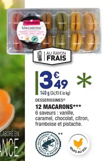 ALDI 21 Macarons offre
