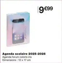 Monoprix Agenda scolaire 2025-2026 offre