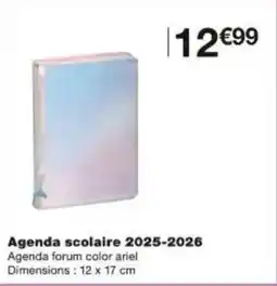 Monoprix Agenda scolaire 2025-2026 offre