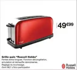Monoprix Grille pain russell hobbs offre